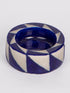 Blue Pottery T-Light Holder Set Of 2 Pcs.